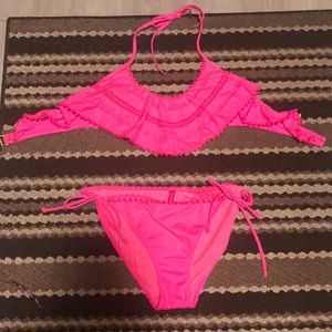 Hot pink Victoria’s Secret bikini